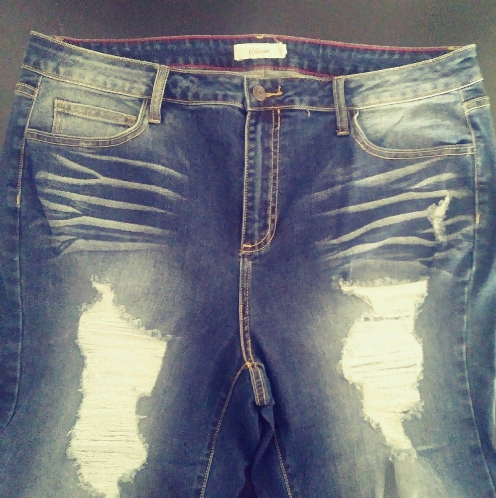 Distressed Cello Jeans (Boyfriend Style)